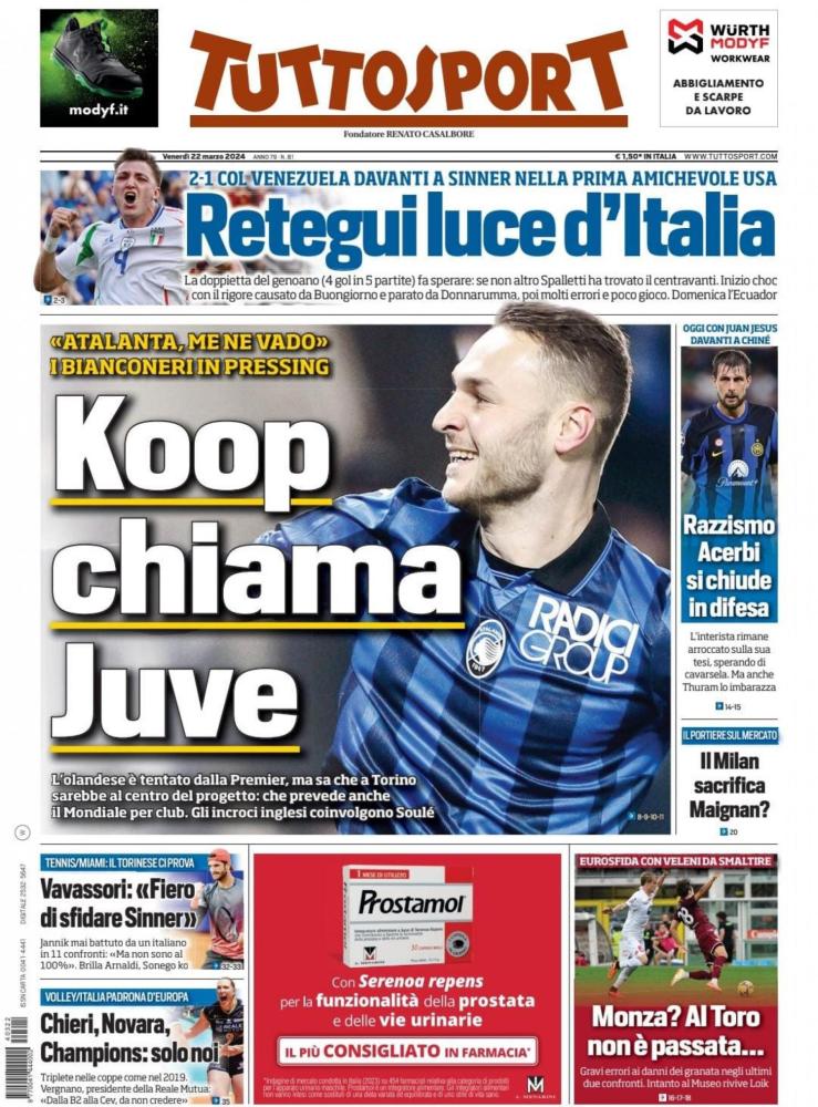 PRIMA PAGINA Tuttosport Razzismo Acerbi Si Chiude In Difesa